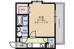 メゾン・エイム 1Kの間取図画像