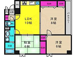 ラビリントカワシマ 3LDKの間取図画像