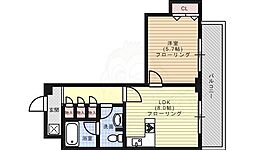 サンシティ御所西 1LDKの間取図画像