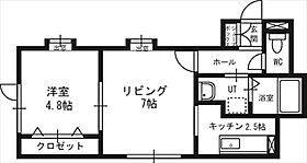 プランドール 00105 ｜ 北海道札幌市東区北十二条東12丁目2番10号（賃貸アパート1LDK・1階・34.42㎡） その2