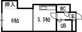 ナチュレ南5条 00402 ｜ 北海道札幌市中央区南五条西10丁目1011-16（賃貸マンション1DK・4階・27.04㎡） その2