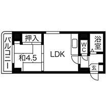 グランビュー中島公園 00705 ｜ 北海道札幌市中央区南八条西1丁目5-2（賃貸マンション1DK・7階・28.35㎡） その2