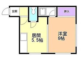 プライマリハウス 00105 ｜ 北海道札幌市白石区本通4丁目南8-7（賃貸アパート1DK・2階・25.50㎡） その2
