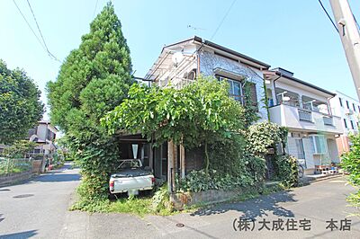 外観:外観:風通しが良く、開放感のある人気の角地! 現地写真 外観:外観:風通しが良く、開放感のある人気の角地! 現地写真