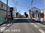 外観:前面道路　現地写真2026．2.2撮影