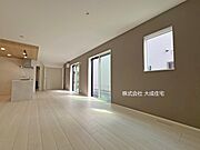 内装:1号棟：LDKゆとりのある広さ！　現地写真2026.3.16撮影  