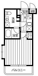 グリフィン・向ヶ丘遊園 1Kの間取図画像