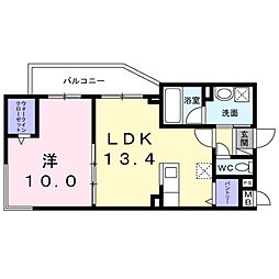 アルフォンブラ 2LDKの間取図画像