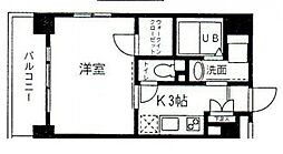 MAISONDENWEST 1Kの間取図画像