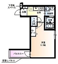 兵庫県尼崎市南塚口町７丁目（賃貸アパート1K・3階・28.00㎡） その2