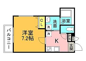 兵庫県尼崎市東園田町１丁目（賃貸アパート1K・3階・27.04㎡） その2