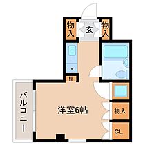 ハッピーコート塚口駅前  ｜ 兵庫県尼崎市塚口町１丁目（賃貸マンション1R・5階・18.23㎡） その2