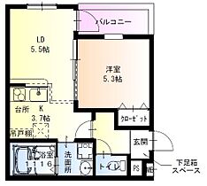 フジパレス尼崎西浦公園3番館  ｜ 兵庫県尼崎市東園田町２丁目（賃貸アパート1LDK・2階・35.16㎡） その2