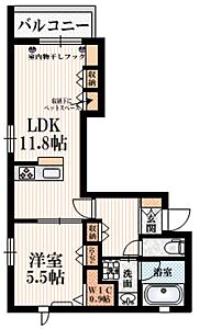 間取り：★収納たっぷりのお部屋です★