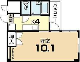 京都府城陽市枇杷庄西ノ口（賃貸マンション1K・2階・27.35㎡） その2