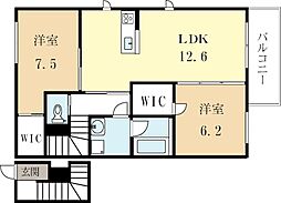 シャーメゾン大将軍 2階