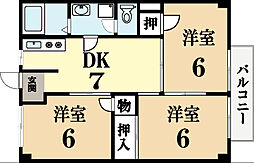 近鉄京都線 富野荘駅 徒歩13分 2階/-