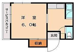 たなべアパートB棟 1階