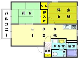 フローラルハイツA 2階