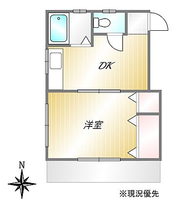 コーポやよい_間取り_0
