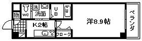 大阪府泉北郡忠岡町忠岡北1丁目（賃貸マンション1K・3階・27.26㎡） その2