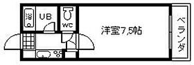 大阪府岸和田市作才町1丁目（賃貸マンション1K・4階・19.70㎡） その2