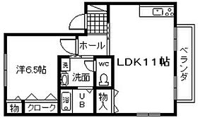 シャトルネゴロ  ｜ 大阪府岸和田市下池田町1丁目（賃貸アパート1LDK・2階・41.33㎡） その2