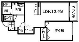 大阪府岸和田市尾生町3丁目28番1号（賃貸アパート1LDK・1階・45.09㎡） その2