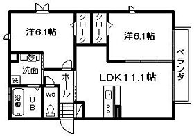 大阪府岸和田市吉井町4丁目（賃貸アパート2LDK・1階・54.56㎡） その2