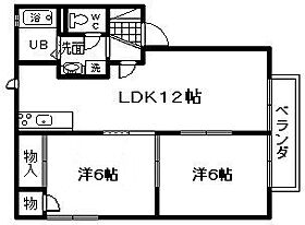 大阪府岸和田市池尻町（賃貸アパート2LDK・1階・50.54㎡） その2