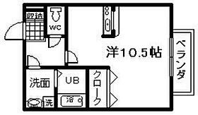 シェルズレイク日根野B棟  ｜ 大阪府泉佐野市日根野（賃貸アパート1R・2階・29.44㎡） その2