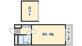 シャルマンフジ羽倉崎  ｜ 大阪府泉佐野市羽倉崎上町3丁目（賃貸アパート1K・2階・19.82㎡） その2