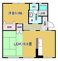 佐野湊団地2号棟  ｜ 大阪府泉佐野市湊2丁目（賃貸マンション1LDK・3階・51.18㎡） その2