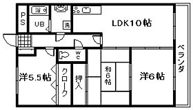 レジデンスＦ  ｜ 大阪府泉佐野市日根野（賃貸アパート3LDK・2階・61.44㎡） その2