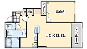 大阪府貝塚市澤1324番地（賃貸アパート1LDK・1階・50.21㎡） その2