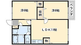 大阪府泉南市信達市場2707-1（賃貸アパート2LDK・2階・54.92㎡） その2