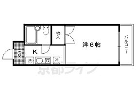 山本マンション 207 ｜ 京都府京都市東山区今熊野北日吉町（賃貸マンション1K・3階・19.44㎡） その2