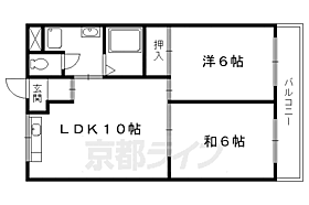 京都府京都市上京区千本通五辻上る牡丹鉾町（賃貸マンション2LDK・4階・39.20㎡） その2