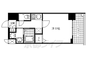 アスヴェル京都堀川高辻 804 ｜ 京都府京都市下京区岩上通高辻下る吉文字町（賃貸マンション1K・8階・25.53㎡） その2