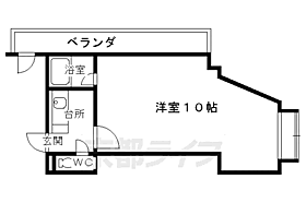 京都府京都市上京区大宮通五辻下る観世町（賃貸マンション1K・2階・23.37㎡） その2