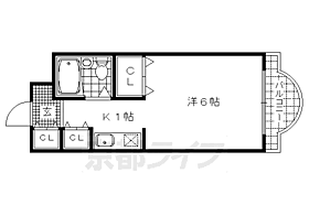 京都府京都市右京区松原通春日東入西院西高田町（賃貸マンション1K・3階・19.43㎡） その2