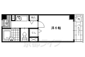 京都府京都市上京区上立売通浄福寺東入聖天町（賃貸マンション1K・3階・19.01㎡） その2