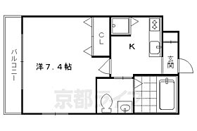 京都府京都市中京区西ノ京銅駝町（賃貸マンション1K・3階・24.96㎡） その2