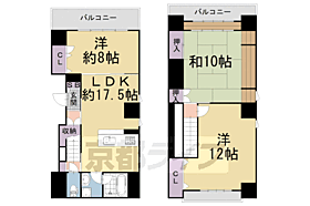 ルネ河原町 803 ｜ 京都府京都市下京区五条通柳馬場東入ル塩竈町（賃貸マンション3LDK・8階・119.85㎡） その2