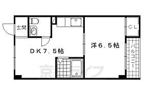 京都府京都市右京区常盤村ノ内町（賃貸マンション1DK・3階・30.00㎡） その2