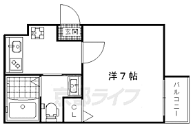 京都府京都市上京区智恵光院通一条下る新白水丸町（賃貸マンション1K・1階・21.06㎡） その2