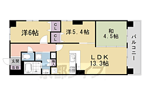 リソシエ御所南 602 ｜ 京都府京都市中京区堺町通二条下る杉屋町（賃貸マンション3LDK・6階・63.15㎡） その2