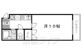 京都府京都市上京区一条通六軒町西入三条殿町（賃貸マンション1K・1階・27.64㎡） その2