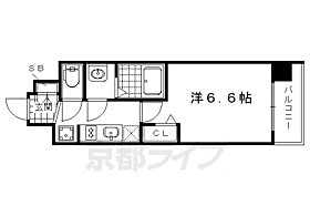 京都府京都市上京区千本通出水上る尼ケ崎横町（賃貸マンション1K・3階・22.62㎡） その2