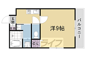 京都府京都市右京区西院太田町（賃貸マンション1K・3階・24.74㎡） その2